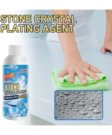 Stone Stain Remover Cleaner 2023NEW Stone Crystal Plating Agent Stone Crystal Plating Brighten Luster Agent Clean Nanometer Crystal Plating Agent Kitchen Marble Oil Stain Cleaner (2pc) - Buy Online on GoSupps.com