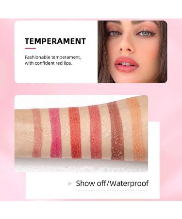 AllbestAye 12-Part Waterproof Lipliner Pen Set | Durable Matte Lipstick Pencils | Perfect for Natural Lip Makeup | Buy Online - Buy Online on GoSupps.com