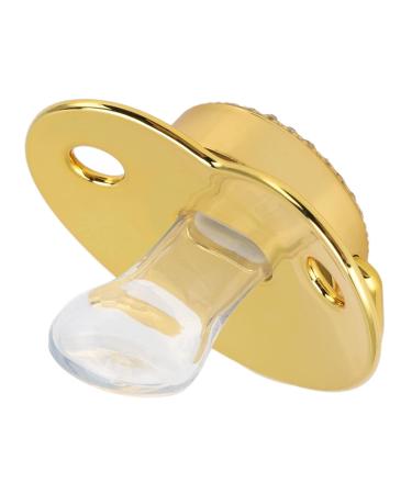 Heart-Shaped Rhinestone Pacifier for Babies | Soft & Safe Silicone | Supports Breastfeeding | International Shipping - Buy Online on GoSupps.com