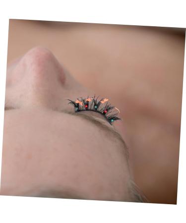 minkissy 3 Pairs Halloween Colorful Sequin False Eyelashes Butterfly Decoration Fake Eyelashes Individual False Lashes Wispy False Eyelashes Individual Chemical Fiber Natural Accessories - Buy Online on GoSupps.com