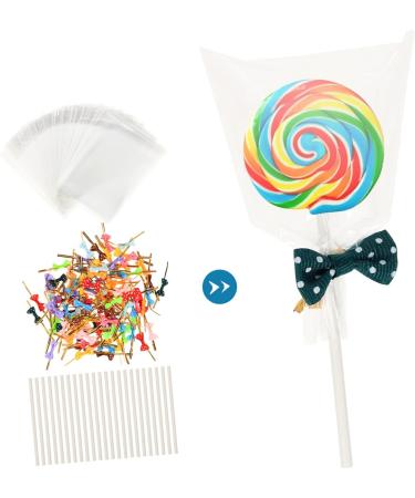 Alipis Sucker Sticks 1 Set Kit Wrapping Handwork Treat Party Ties Containers Pouch Kindergarten with Ing Bags Holder Assorted Color2 17X13CM - Buy Online on GoSupps.com