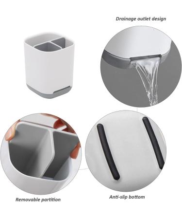Buy 1 Piece Bathroom Toothbrush Holder - 3-Hole Toothbrush Storage Box for International Shipping - Buy Online on GoSupps.com