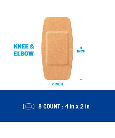 Nexcare Soft n Flex Bandages - 8 Each | Durable Flexible & Comfortable for All Skin Types | International Shipping Available - Buy Online on GoSupps.com