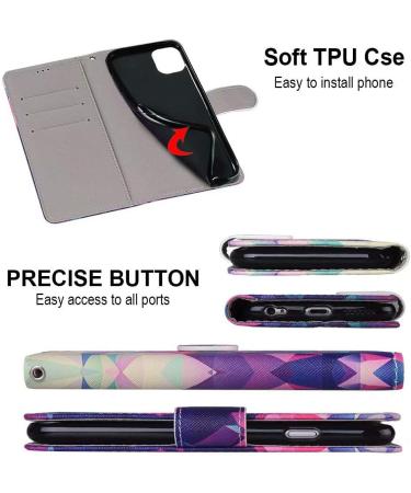 Miago Flip PU Leather Case for Xiaomi Poco X3 NFC - Colorful Pattern Wallet Cover with Card Compartments & Stand - Snow Dog Design - Buy Online on GoSupps.com