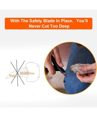 FDIT PET Nail Scissors for Dogs & Cats - Claw Clamps & Cutting Tool for Pet Grooming (Black) - Buy Online on GoSupps.com