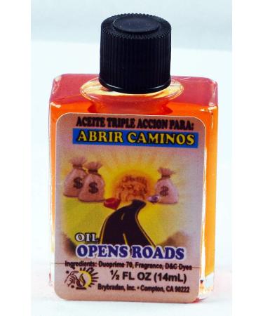 1 Piece BRYBRADAN Open Roads Oil/ABRIR CAMINOS ACEITE 1/2 FL OZ 14.7ML OPEN ROADS 0.05 Fl Oz (Pack of 1)