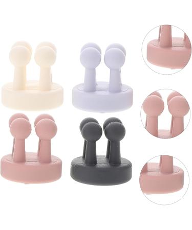 Baluue 4pcs Bathroom Hooks Wall Hanging Hooks Shower Razor Holder for Wall - Buy Online on GoSupps.com