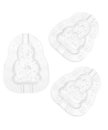 SUPVOX 9 Pcs Vegetable Growing Mold Buddha Shaped Growth Forming Mold Fruit Vegetable Mold Watermelon Small Transparentx3pcs 9x8cmx3pcs