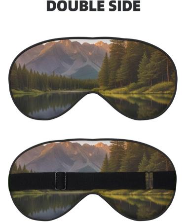 Soft Sublime Serenity Eye Mask | Adjustable Breathable Sleep Mask | Light Blocking & Double-Sided Comfort - Buy Online on GoSupps.com