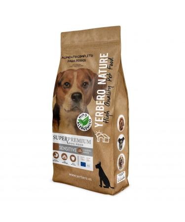 YERBERO Nature Sensitive New Formula Low Grain Hypoallergenic Food for Dogs 10 kg