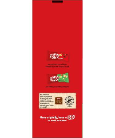 KitKat - Mini Mix - Chocolat Lait Blanc Noisettes Caramel - 240.9g (Lot de 4) - Buy Online on GoSupps.com