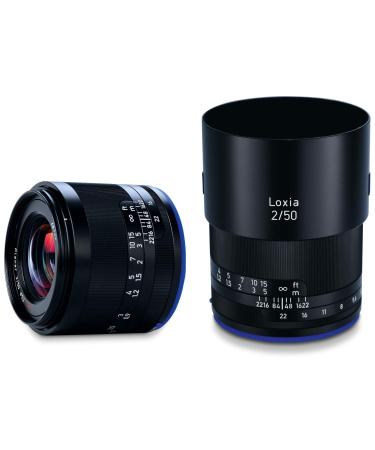 Zeiss Loxia 50mm f/2 Planar T* Lens for Sony E Mount, Black 2/50