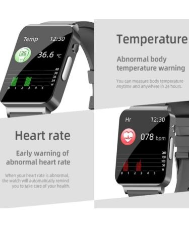 Non-Invasive Blood Sugar Monitor Smart Watch - Diabetic Glucose & Oxygen Tracking (Black) - Buy Online on GoSupps.com