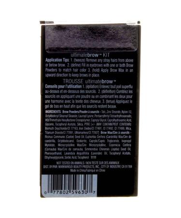 Wet n Wild Ultimate Brow Kit Ash Brown 963 - Pack of 2 - Buy Online on GoSupps.com