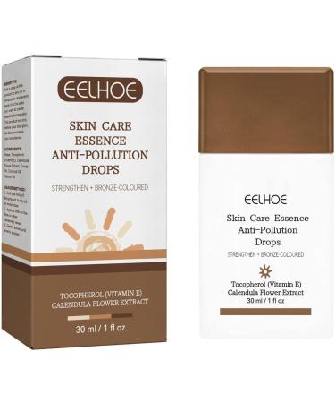 Bronzer Drops Tan Peptide Serums for Skin Care - Anti-Pollution Essence for Bronzy Glow Moisturizing and Replenishing Skin Care 1 Fl Oz - Buy Online on GoSupps.com