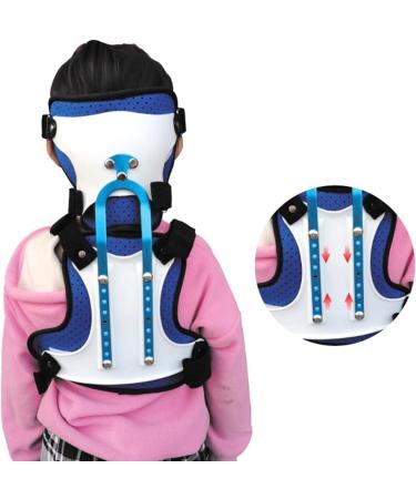 JLASDR Neck Brace - Adjustable Head Neck & Chest Support for Cervical Fractures | International Shipping Available - Buy Online on GoSupps.com