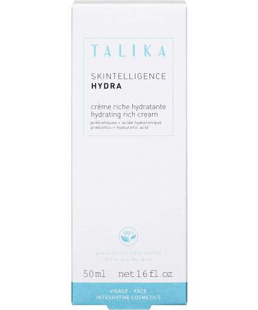 Talika - Rich Moisturising Face Cream - Skintelligence Hydra Hydrating Rich Cream - Intense Hydration Immediate Comfort Long Lasting - Ideal for Dry and Very Dry Skin - 50 ml tube - Buy Online on GoSupps.com