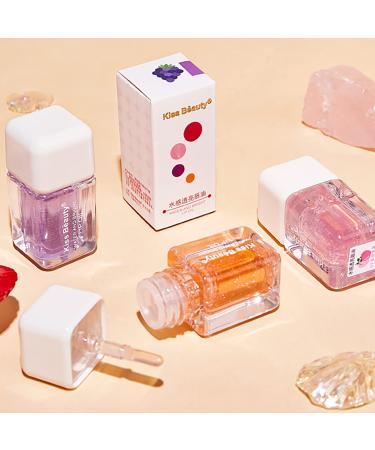 Pearlescent Fruit Plumping Lip Oil Set - Long Lasting & Nourishing Gloss Kit - Buy Online on GoSupps.com