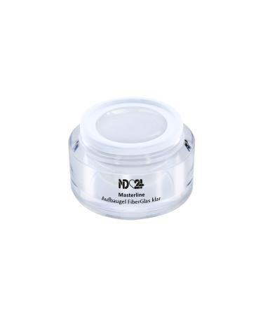 Masterline Fiberglass Builder Gel Clear - Strong - Uv/Led - Studio Quality - Made In Germany - 5ml 5 ml (1 pack) FiberGlas - Clear