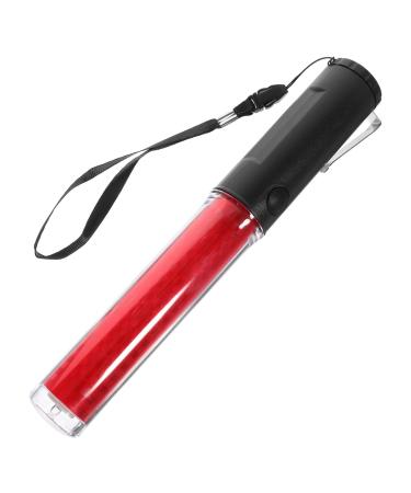 JECOMPRIS 26cm Led Traffic SafetyBaton Light Signal Traffic Wands Traffic Control Night Wands Air Marshaling Signal Wand Concert Luminous Stick for Car Directing Police Red