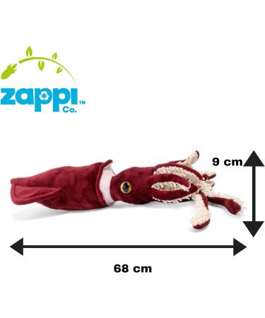 Zappi Co 50cm Plush Cuttlefish Toy from Safari Animals Collection for Kids - Buy Online on GoSupps.com