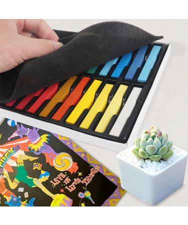 dijiusidy Temporary Hair Dyeing Chalk Hair-styling Dye Cosplay Performance Hairdressing for Household Professional Barbershop 24 Colors Short - Buy Online on GoSupps.com