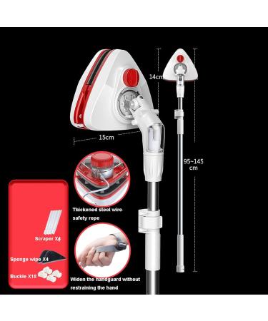 Window Cleaner Wipers Double-Side Glass Cleaner for Glass Windows Doors Car Window Cleaner Adjustable The Glider - Buy Online on GoSupps.com