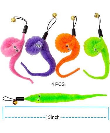 2PCS Retractable Cat Wand Toys + 10PCS Teaser Refills & 1PCS Hanging Door Self-Play Cat Toy - Interactive Kitten Toy Set for Teaser Play and Exercise - Buy Online on GoSupps.com