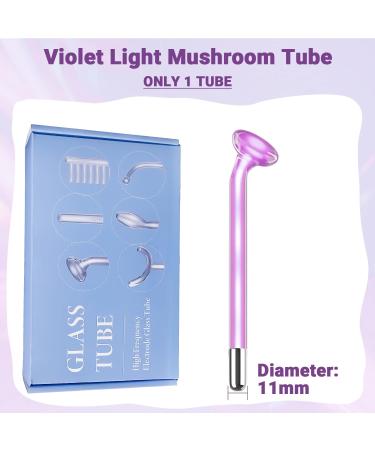 Mushroom Tube Spare Argon Glass Attachment for UUPAS High Frequency Facial Wand - Buy Online on GoSupps.com