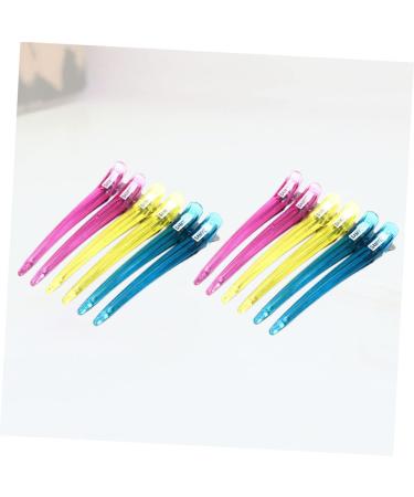 Beaupretty 12 Set Crystal Clip Thin Reindeer Headband Adult Seamless Clip Hair Partition Clip Long Mouth Clip Classroom Black Barrettes Hair Pin Hair Clip No Trace Alligator Clip - Buy Online on GoSupps.com