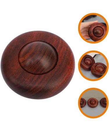 Lurrose Gently Rolling Massage Balls - Hand Fitness & Stress Relief - Boho Baoding Balls - Mahogany & Sandalwood Tension Relief - Buy Online on GoSupps.com