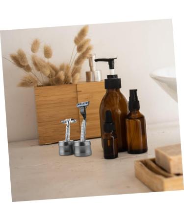 Buy PopetPop 2 STK Metal Razor Organizer - Durable Aluminum Alloy Shaving Stand for Travel & Home Use - Buy Online on GoSupps.com