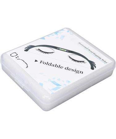 Eyebrow Line Shaping Ruler Foldable Eyebrow Bow Mapping Ruler Replaceable Cotton Thread 4 Sets for Makeup Learner for Salon - Buy Online on GoSupps.com