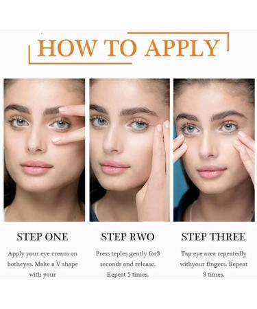Anti Dark Circle Eye Care Cream - Bags Removal Wrinkle Contour & Moisturizing Serum - 20g (3 PCS) for Anti-Aging & Eye Lift - Buy Online on GoSupps.com