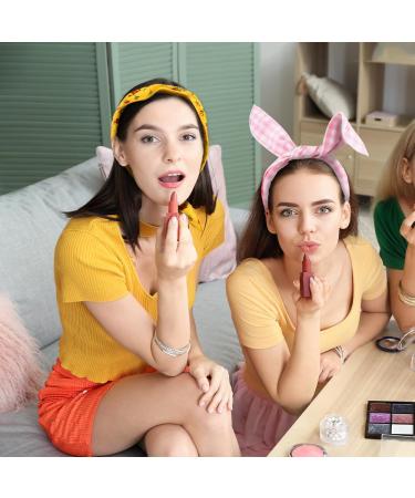 Lzymsz 12pcs Twist Bow Wired Hair Bands & Turbans - Vintage Printed Criss Cross Head Wraps for Women & Girls | Yoga & Sports Compatible - Buy Online on GoSupps.com