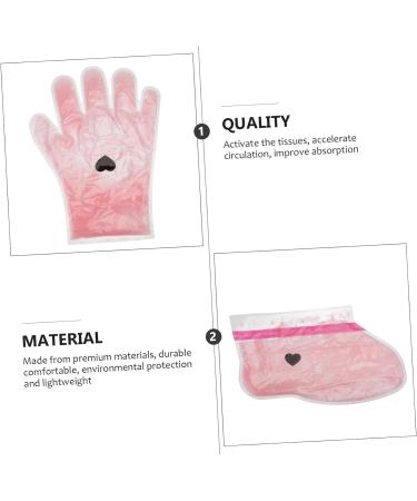 Beavorty 6 Pairs wax gloves Paraffin Wax Cover Kit Hand Care Foot Care Gloves paraffin bath liner gloves moisturizing gloves Paraffin Care Cover pe bag nourish foot mask - Buy Online on GoSupps.com