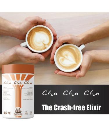 Pacific Rim Mushrooms Cha Cha Cha | Organic Ceremonial Cacao Chai Spices & Active 8 Functional Mushrooms Blend | Perfect Coffee Substitute for Energy Focus & Immunity | Reishi Maitake Lion's Mane Chaga Cordyceps Shiitake Turkey Tail Himematsutake - Buy Online on GoSupps.com