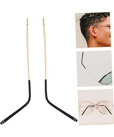 Buy Wofashpuret Glasses Replacement Parts | Universal Metal Arms & Legs Repair Set - Golden 13.20x0.30cm - Buy Online on GoSupps.com