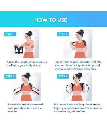 Women's Posture Corrector Back Brace - Adjustable Support for Neck, Back & Shoulder Pain Relief - Wear Under Clothes - Buy Online on GoSupps.com