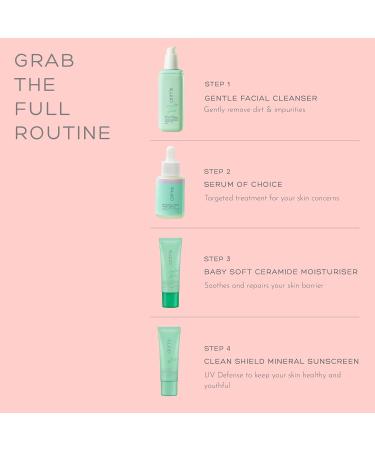 Gentle Facial Cleanser For Oily Skin | Deep Cleansing Face Wash With Pink Kaolin Clay that Controls Sweat & Acne| Soap Free Non Comedogenic & Sulphate Free 100ml - Buy Online on GoSupps.com