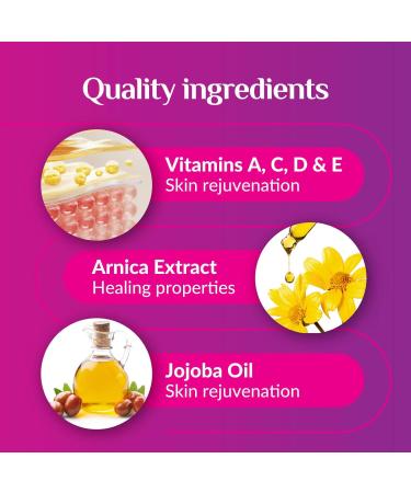 Professional Vitamin Therapy Massage Oil - Arnica & Jojoba Extract Unscented Hypoallergenic Natural Skin Moisturizing Deep Tissue Therapy - 128oz - Buy Online on GoSupps.com
