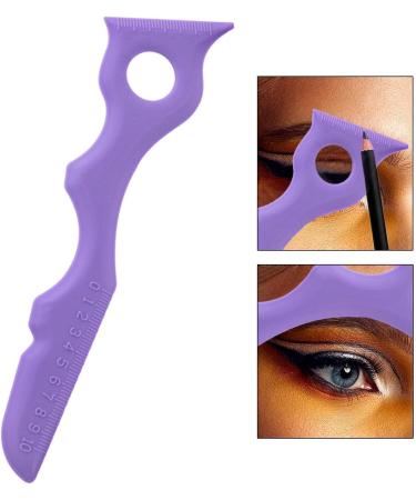 Wing Eyeliner Stencils - Silicone Women Lip Applicator - Beginner-Friendly Lip Stencils Portable Shaping Tool for Girls Littryee Purple - Buy Online on GoSupps.com