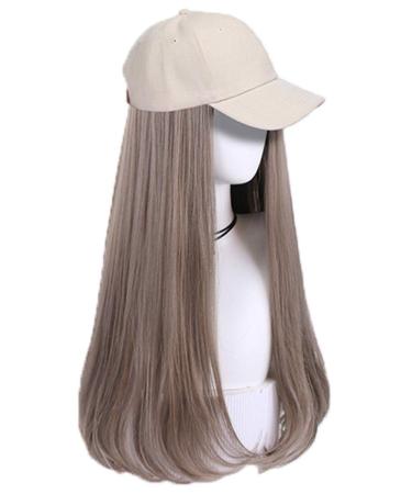 BGHJUE Women's Long Curly Hair Hat Wig - Fashionable Summer Trend - Natural Full Coverage Headgear - Buy Online on GoSupps.com
