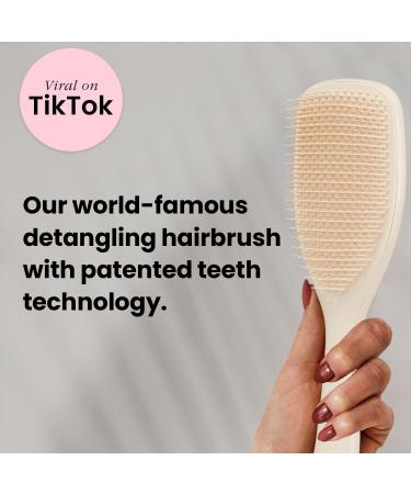 Tangle Teezer Large Ultimate Detangler Hairbrush | For Long Thick Curly Hair | Reduces Breakage | Ergonomic Handle - Cappuccino - Buy Online on GoSupps.com