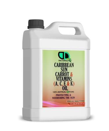 DD teck Carrot Oil | SPF Free | Accelerates Tanning | Ideal Body Oil For Dry Skin Carrot Oil For Face Carrot Seed Oil For Sun Damage