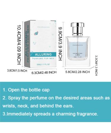 Cologne for Men 50ml Hypnosis Cologne(Pheromone-Infused) Long Lasting Romantic Perfume (Men) - Buy Online on GoSupps.com