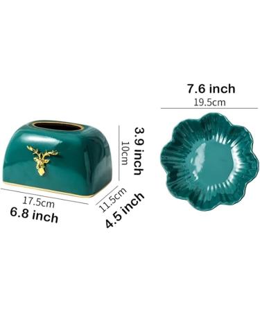 Kitchen Countertop Fruit Rack Fruit Basket Fruit Bowl Fruit Basket Bowl 3-Tier Ceramic Fruit Basket Fruit Bowl with Tissue Box Vegetable Bread Countertop Fruit Storage Stand Rack (Color : Blu) - Buy Online on GoSupps.com