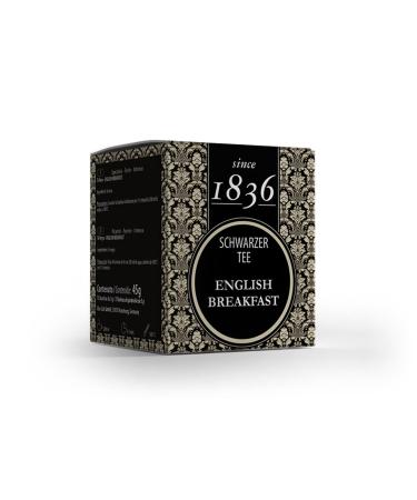 Since 1836 Black Tea English Breakfast the from Assam Ceylon and Africa - 15 Pyramid Sachets