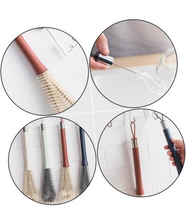 Gleavi Cleaning Glass Brush - 1 Piece Cup & Water Bottle Cleaner | Household & Nipple Bottle Washing Brush - Buy Online on GoSupps.com