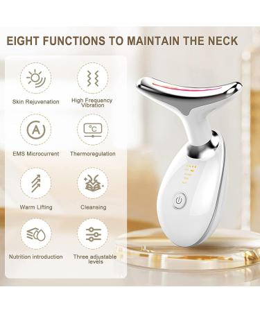 Coobes EMS Facial Massage Device - Anti-Fold & Neck Tightening | 3 LED Modes for Radiant Skin - Buy Online on GoSupps.com